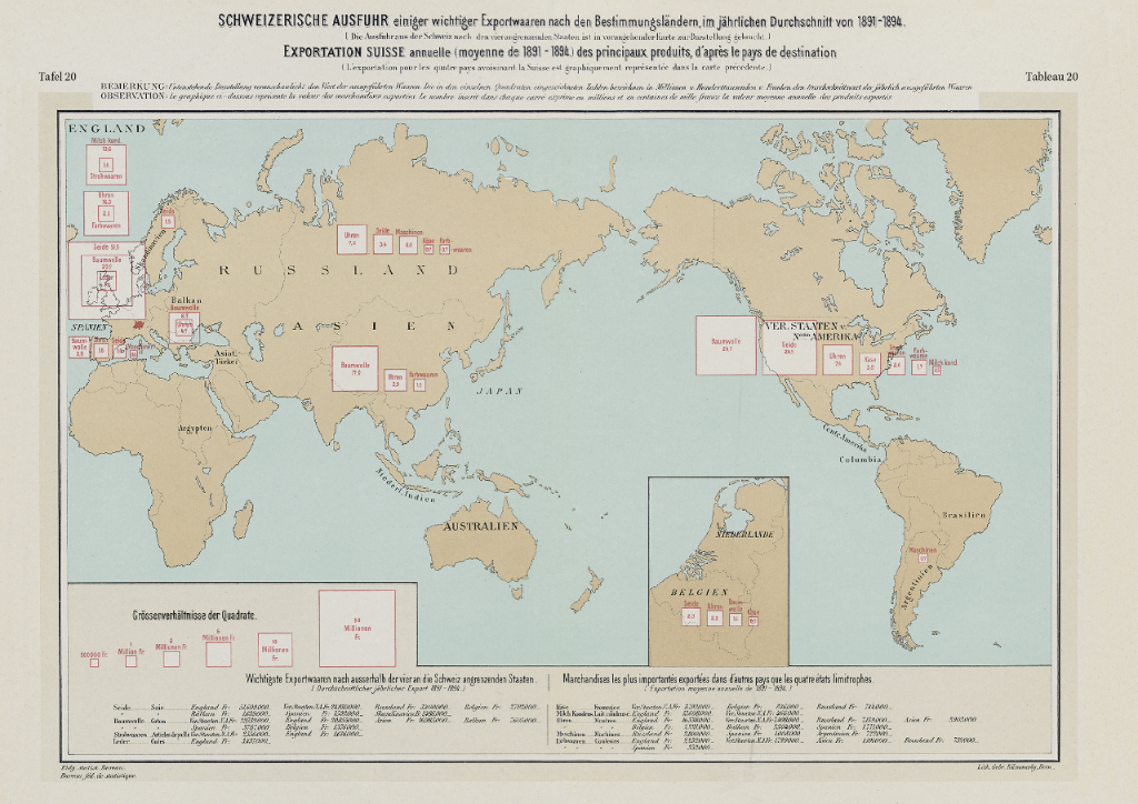 Graphisch-statistischer Atlas der Schweiz 1897-2017 Tafel 20