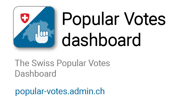 This image leads to more information about: Popular Votes dashboard
