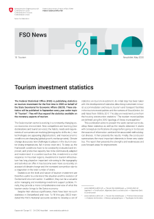 Tourism investment statistics