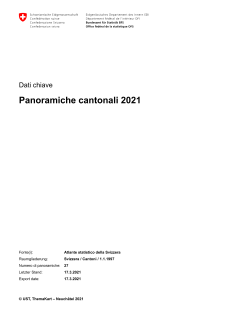 Panoramiche cantonali 2021