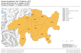 Cantone di Grigioni: i 11 Regioni, nel 2017